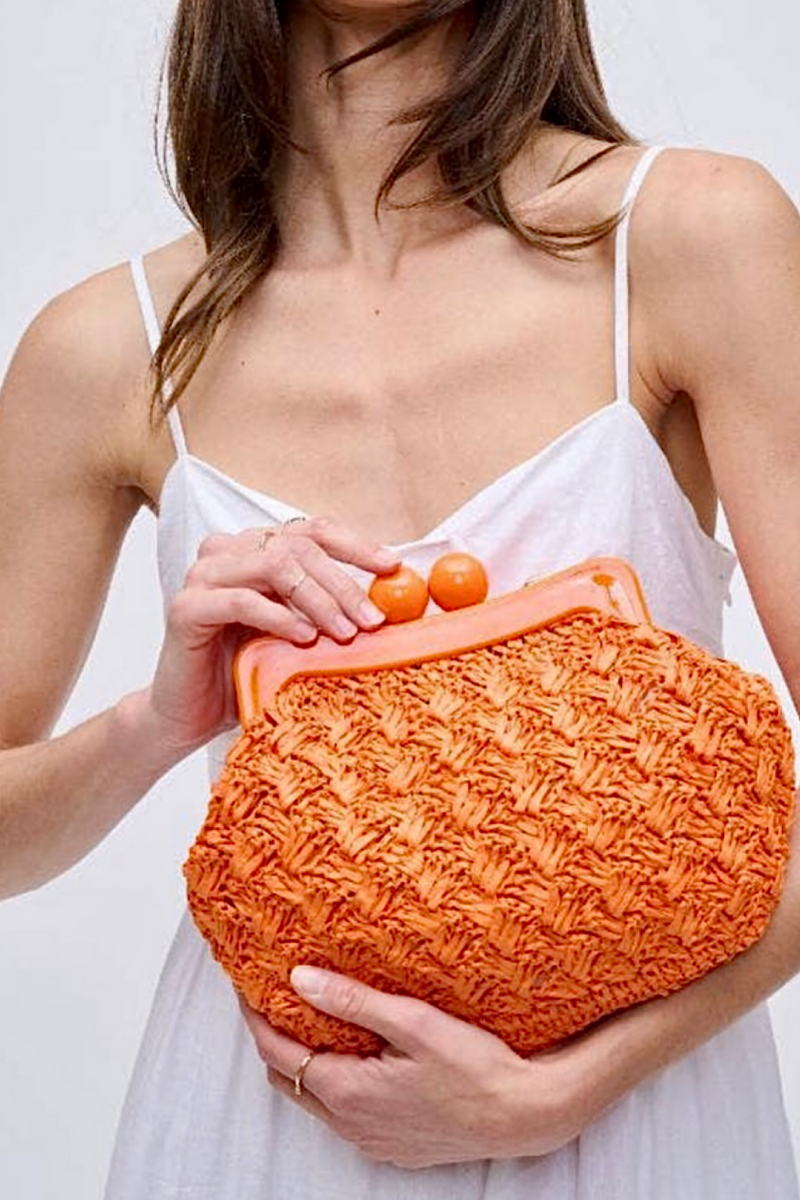 Shayla crossbody bag ( orange)