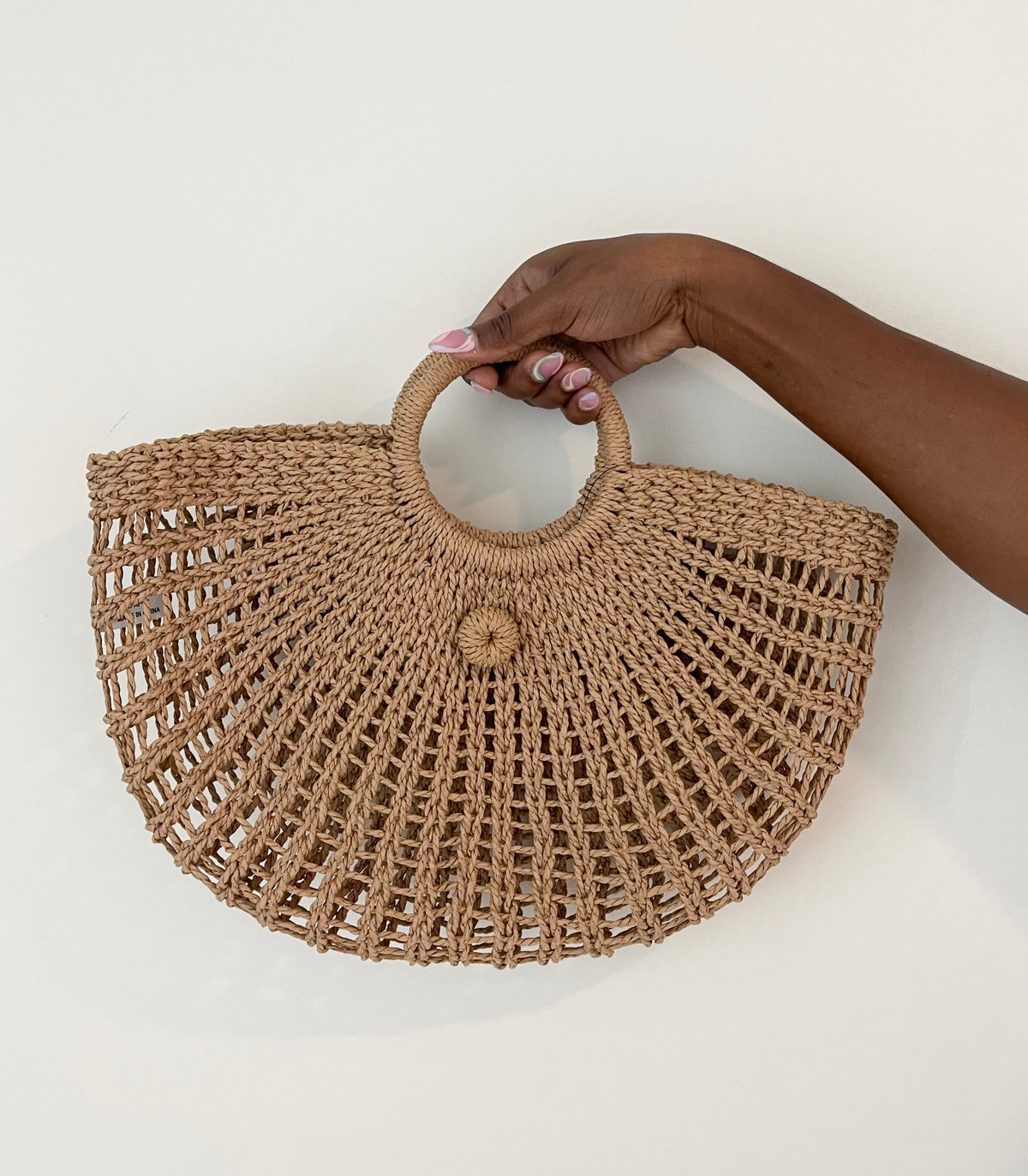 Vacation straw tote